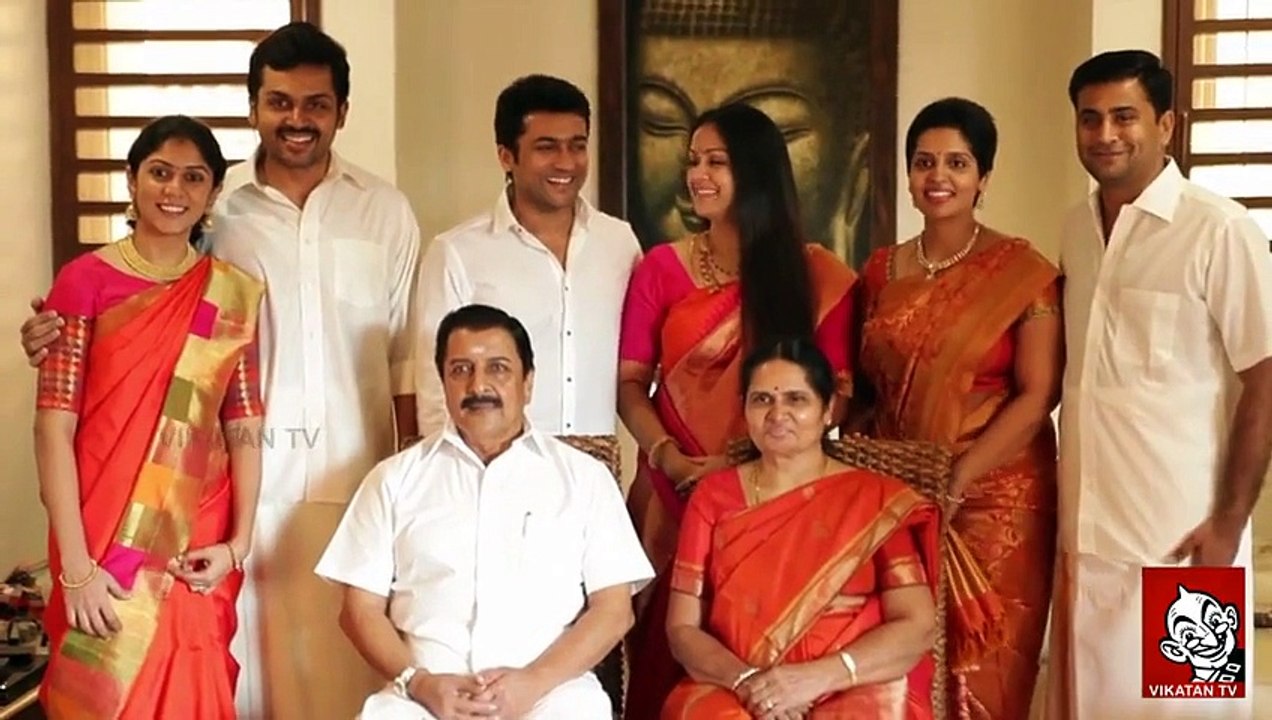 Actor Sivakumar family photo shoot - Surya - Karthi - Jyothika