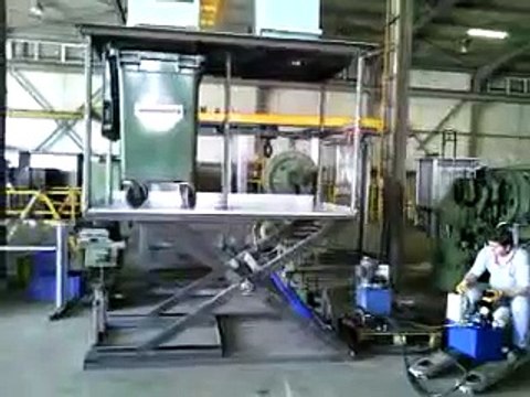 EKOKON MAKİNA JAKLI veya ELEKTRİKLİ &UZAKTAN KUMANDALI YERALTI ÇÖP KONTEYNERİ SİSTEMİ.