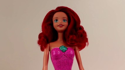 Принцессы Диснея Русалочка поющая Ариэль игрушки игры для девочек