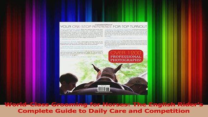 WorldClass Grooming for Horses The English Riders Complete Guide to Daily Care and PDF