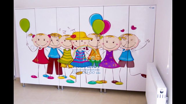 Kres-Anaokulu Dolap Susleri