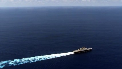 Download Video: US Navy Boat Chased by Chinese Army Ship US Patrols on South China Sea