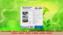 Download  MercedesBenz CClass W202 Service Manual 1994 1995 1996 1997 1998 1999 2000 PDF Free