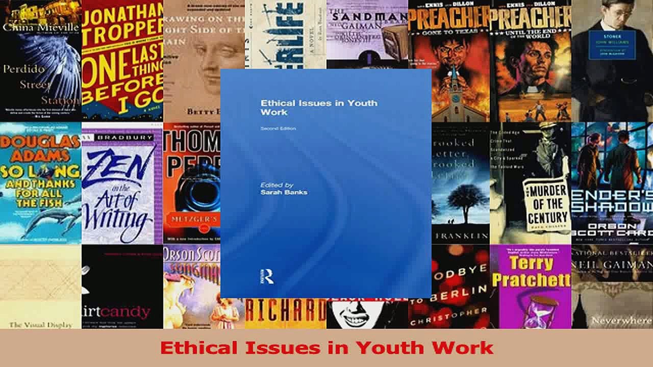PDF Download  Ethical Issues in Youth Work PDF Full Ebook