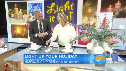 Martha Stewart Keeps The Season Bright With Crafty Holiday Lights | TODAY