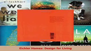 Read  Eichler Homes Design for Living PDF Online