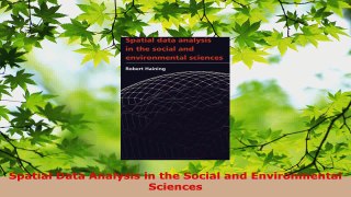 Read  Spatial Data Analysis in the Social and Environmental Sciences EBooks Online