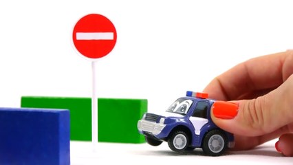 Мультики про машинки. Все серии подряд. Полицейский, эвакуатор и легковой автомобиль