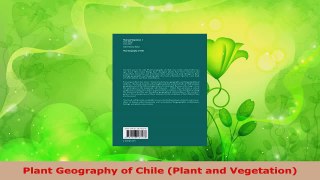 Read  Plant Geography of Chile Plant and Vegetation EBooks Online