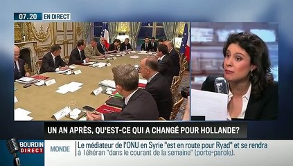 Apolline de Malherbe: Après les attentats de Charlie Hebdo, François Hollande a-t-il changé ? - 05/01