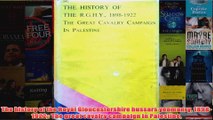 The history of the Royal Gloucestershire hussars yeomanry 18981922 The great cavalry