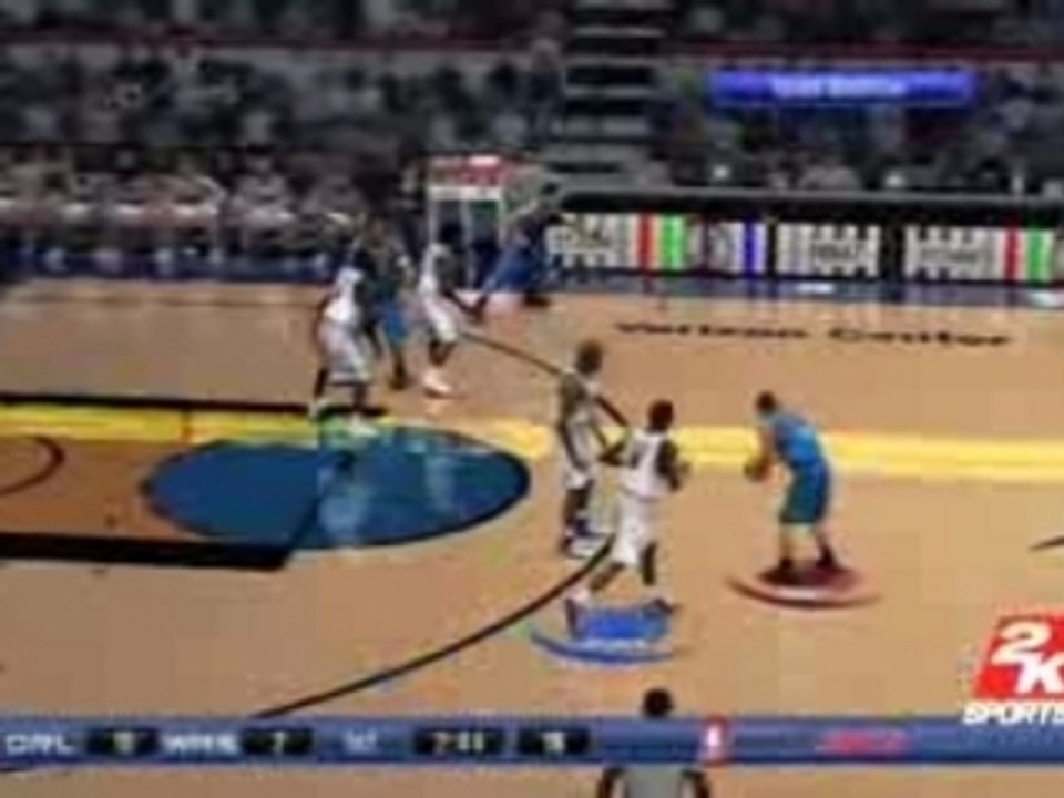 NBA 2K7 Gameplay PS3 Wizards - Magic