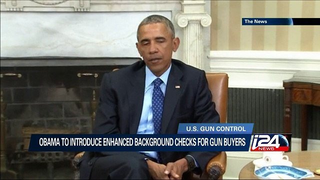 B. Obama to introduce enhanced background checks for gun buyers