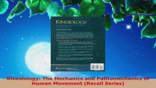 PDF Download  Kinesiology The Mechanics and Pathomechanics of Human Movement Recall Series PDF Full Ebook