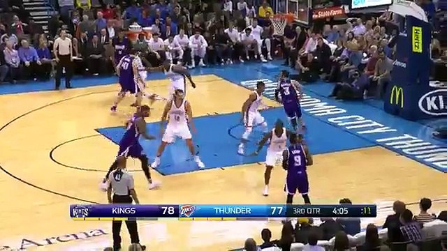 Rajon Rondo With 19 Assists - Kings vs Thunder - January 4, 2016 - NBA 2015-16 Season
