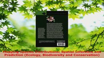 PDF Download  Mapping Species Distributions Spatial Inference and Prediction Ecology Biodiversity an