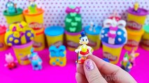 play doh toy surprise eggs barbie peppa pig play doh donald duck uncle scrooge disney toys toy