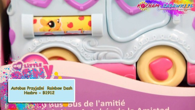 Hasbro - Playskool - MLP - Rainbow Dash Friendship Bus / Autobus Przyjaźni Rainbow Dash - B1912 - Recenzja