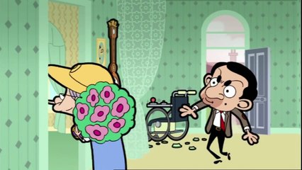 Mr Bean - Pretends to be ill