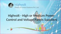 Electrical Control Panels Manufacturer &  Supplier With Power Monitoring System