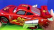 Disney Pixar Cars Remote Control Mack Truck Crashes Into RC U-Command Lightning McQueen