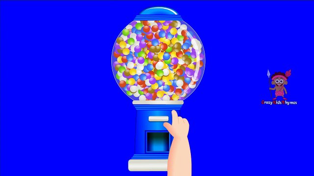 ALPHABETS for Children to Learn with Gumball Machine ABC for Kids to Learn Kids Learning V