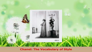 Read  Chanel The Vocabulary of Style PDF Free