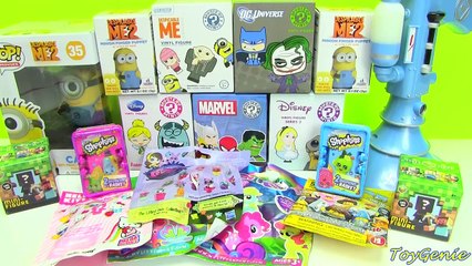 Minions Mega Surprise Unboxing MLP Minecraft Shopkins