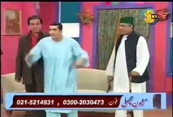 Zafri Khan & Deedar in Punjabi Stage Drama 2013 Pakistani