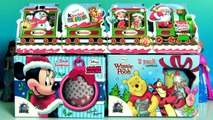 Ovos de Chocolate Kinder Surpresa Papai Noel com Mickey Minnie Pooh Tigger Ovos de Natal