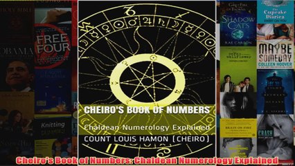 Cheiros Book of Numbers Chaldean Numerology Explained