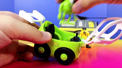 Imaginext Monsters University CDA Child Detection Agency Helicopter Mike & Car Joker Minio