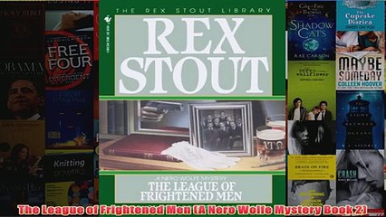 The League of Frightened Men A Nero Wolfe Mystery Book 2