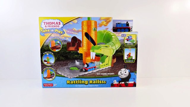 Thomas & Friends Rattling Railş Train Set Snake Eating Thomas The Tank Engine Tren de Jug