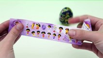 Surprise Chocolate Eggs Disney Princess Dora & Ninja Turtles Toys Huevos sorpresa