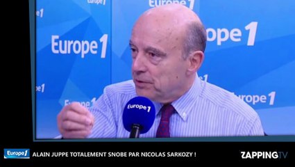Alain Juppé totalement snobé par Nicolas Sarkozy (Vidéo)