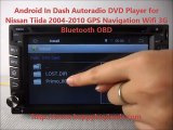 Nissan Tiida Car Audio System Android DVD GPS Navigation Wifi
