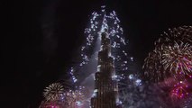 New Year Celebrations at Dubai Burj Al Khalifa 2016