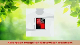 Download  Adsorption Design for Wastewater Treatment PDF Free