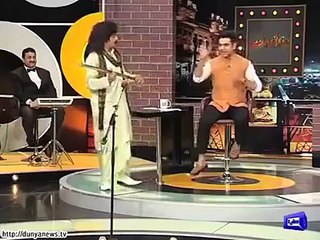Sakhawat Naz as Alam Lohar student | Mazaaq Raat