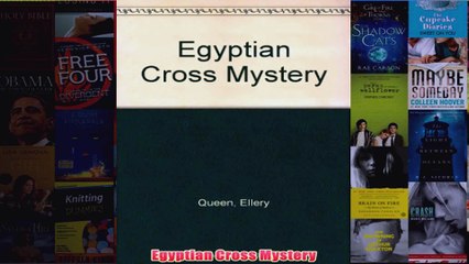 Egyptian Cross Mystery