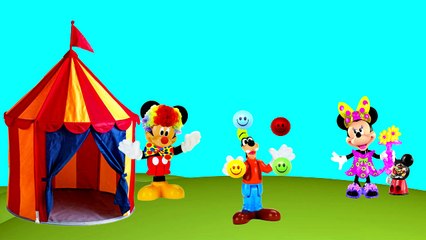Peppa Pig and Mickey Mouse Circus Fun Adventure Toys Play Cartoon