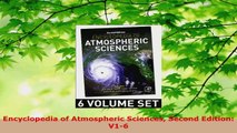 Download  Encyclopedia of Atmospheric Sciences Second Edition V16 PDF Online