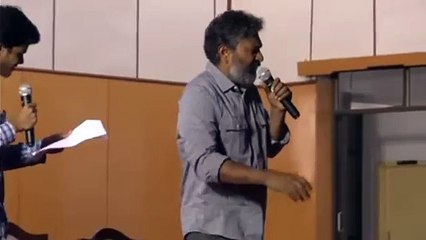 Rajamouli Rapid fire about Heros and Directors at IIT madras