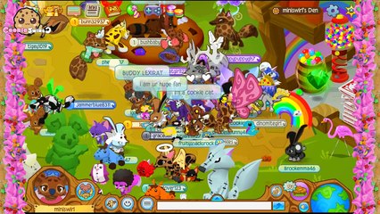 Animal Jam Online Game Play with Cookie Fans !!!! Random Fun Video ⓋⒾⒹéⓄ