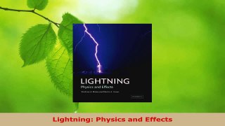 PDF Download  Lightning Physics and Effects Download Full Ebook