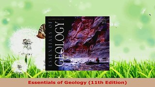 PDF Download  Essentials of Geology 11th Edition Read Full Ebook