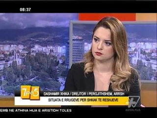 7pa5 - Situata e rrugeve - 5 Janar 2016 - Show - Vizion Plus