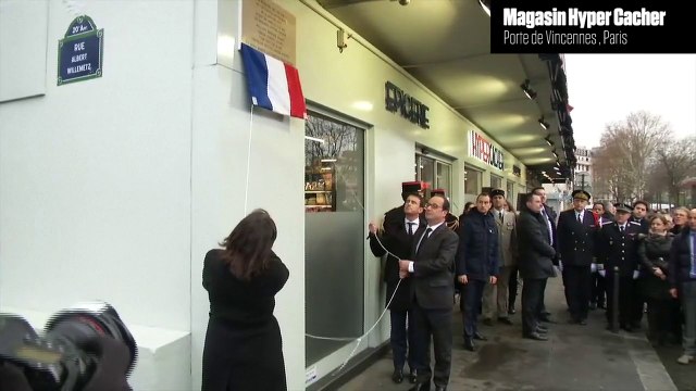 Hyper Cacher: la plaque en mémoire des victimes dévoilée