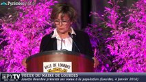 [LOURDES] Les voeux de Josette Bourdeu (4 janvier 2016)